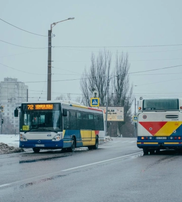 Критично важливі для Харкова: італійські автобуси тестували на вулицях міста