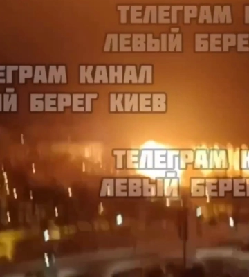 Атака дронів на Київ: у кількох районах зафіксовані пожежі від падіння БпЛА