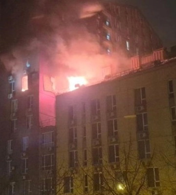 Атака на Киев: увеличилось число пострадавших