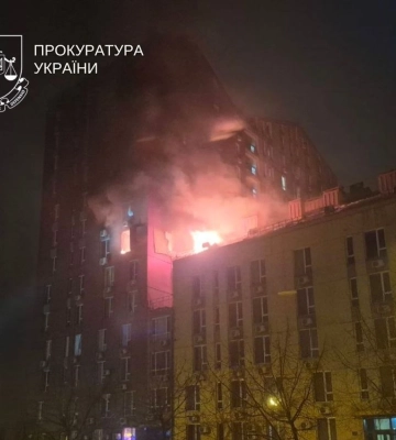 Атака рф на Київ: уже 25 постраждалих, є пошкодження посольства