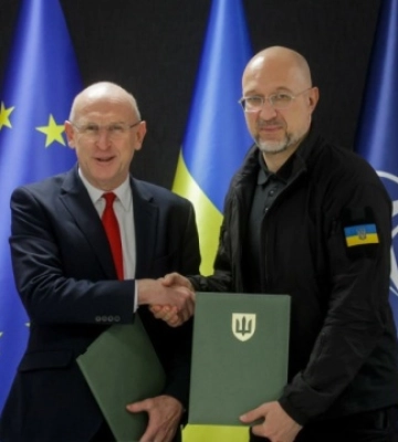 Угода про сторічне партнерство з Британією: Шмигаль і Гілі підписали у Києві дорожню карту щодо оборони