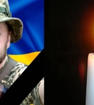 На Волині громада провела у засвіти загиблого земляка