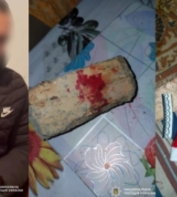 Поліцейські Херсонщини затримали підозрюваного, який під приводом колядування намагався вбити та зґвалтувати літню жінку