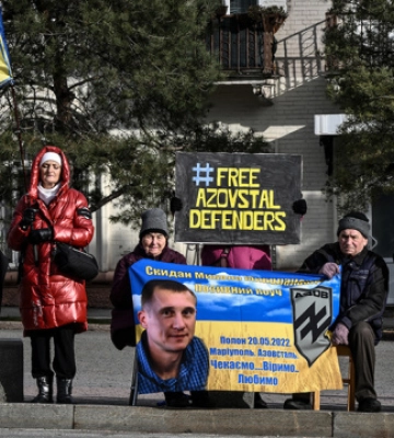 У Запоріжжі відбулася акція на підтримку військовополонених