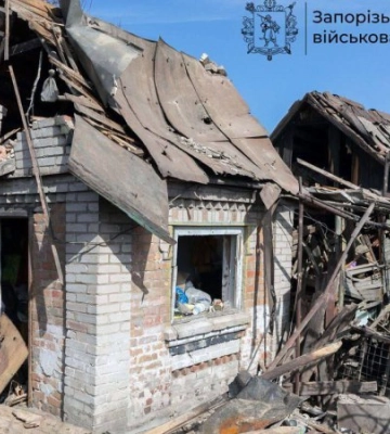 Росіяни за добу 821 раз били по Запорізькій області, троє поранених