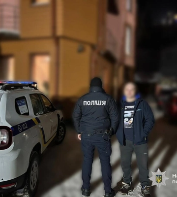 На Івано-Франківщині поліція оперативно затримала порушника, який запустив салют в Буковелі
