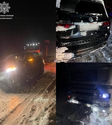 На Дубенщині водій вантажівки з ознаками сп’яніння спричинив ДТП