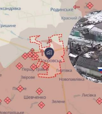 Силы обороны уничтожили вражескую колонну техники и группу штурмовиков под Покровском