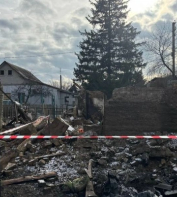Атака на Вільнянськ: зруйновані будинки, одна людина загинула