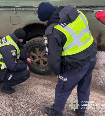 На Миколаївщині знайдено та затримано водія, який втік з місця наїзду на жінку