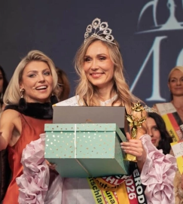 Модель з Покровська перемогла у конкурсі краси «Місіс Німеччина» 