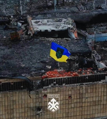 Над міськрадою Куп'янська — український прапор: відео зачистки центру міста