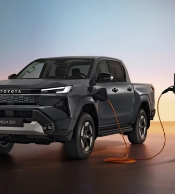 Toyota представила первый электрический пикап Hilux для Европы