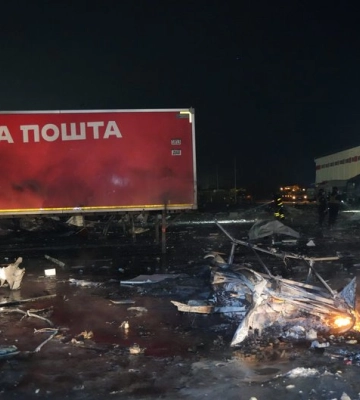 ВС РФ атаковали терминал "Новой почты" в Харькове: четверо погибших и четверо раненых 