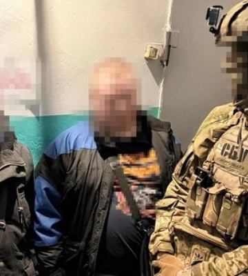 Затримано агентів ФСБ, які готували підрив поліцейських у Херсоні, - СБУ. ФОТОрепортаж