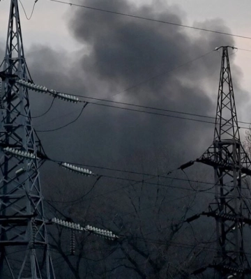 Через російські обстріли є знеструмлення у Києві та семи областях