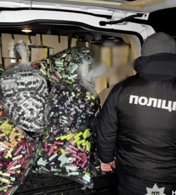 На Хмельниччині вилучили фальсифіковані рідини для електронних сигарет на понад 12 мільйонів гривень