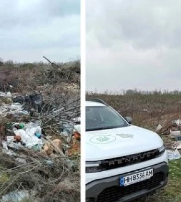 На Первомайщині виявили масштабне несанкціоноване сміттєзвалище площею понад 1000 кв. м