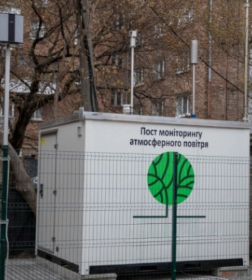 У Києві стався збій в роботі пунктів моніторингу якості атмосферного повітря через відключення електроенергії