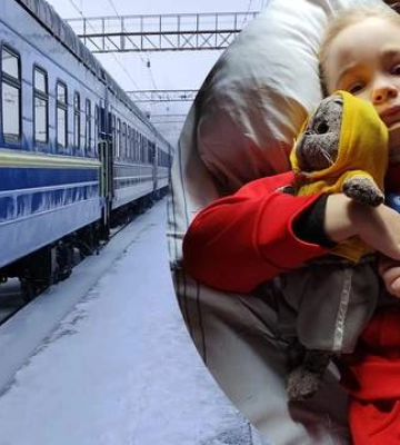 Не могла дістатися "Охматдиту" через негоду: потяг УЗ зробив додаткову зупинку для хворої дитини