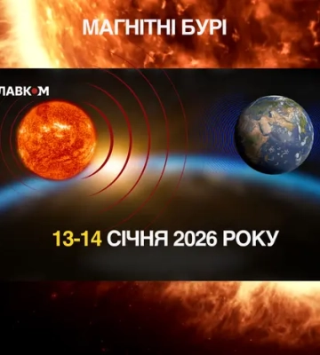 Прогноз магнітних бур на 13-14 січня: якою буде сонячна активність