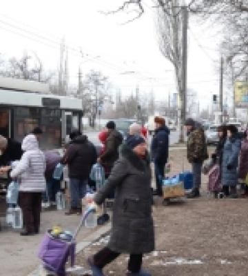 У Миколаєві оприлюднили графік підвозу води спецтролейбусами на 14 січня