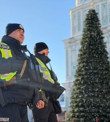 Новогодняя ночь в Киеве: полиция не зафиксировала грубых нарушений