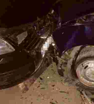 У Луцьку п'яний водій в'їхав у припарковане авто, потім в паркан - його судили