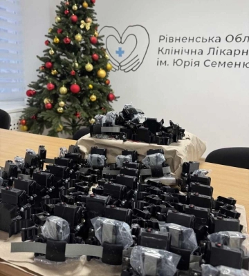 Понад пів мільйона гривень на ЗСУ: такий результат благодійних ініціатив Рівненської обласної лікарні