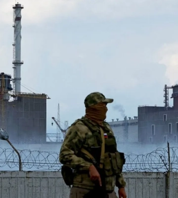 Росіяни розмістили військову техніку поруч з ядерними реакторами на ЗАЕС, - Волошин. ВIДЕО
