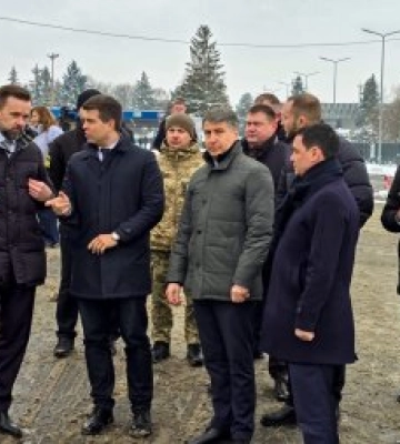 У пункті пропуску «Ужгород» відкрили пішохідну смугу для перетину кордону зі Словаччиною