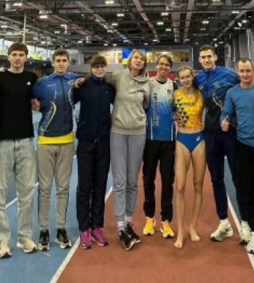 Миколаївські легкоатлети здобули п’ять медалей на всеукраїнських «Різдвяних стартах»