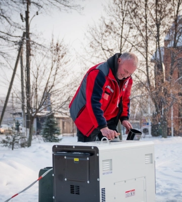 Мобільні теплопункти УЧХ продовжують працювати в Києві та області