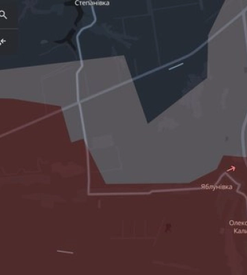 Росіяни просунулися у Степногірську на Запоріжжі та біля 2 населених пунктів на Донеччині, - DeepState. КАРТА