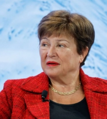 В Киев прибыла глава МВФ Георгиева – Reuters
