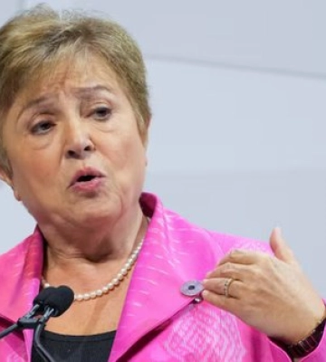 Глава МВФ Георгієва прибула із візитом до Києва, - Reuters