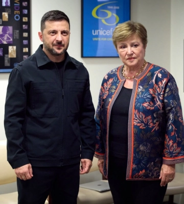 Глава МВФ Крісталіна Георгієва приїхала в Україну – ЗМІ