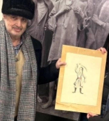 Одеський музей Голокосту отримав унікальний ескіз зірки київського авангарду