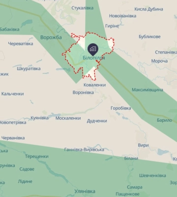 Россияне утром сбросили КАБ в центре Белополья на Сумщине: есть погибший, четверо раненых