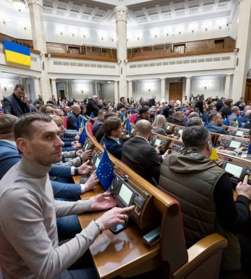 Рада провалила рассмотрение законопроектов, важных для ЕС и МВФ