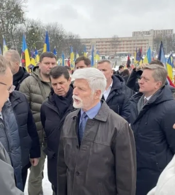 В Україну прибув президент Чехії