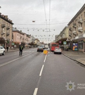 У Луцьку водій, який на Волі збив двох людей, отримав 850 гривень штрафу