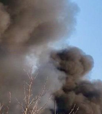 РФ утром атаковала Запорожье, в городе пожар