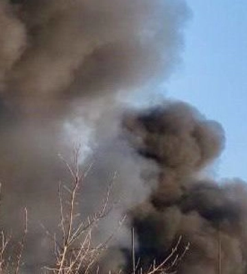 Ворог атакував Запоріжжя, виникла пожежа