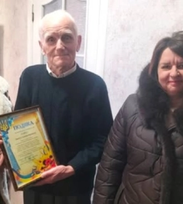 Пройшов шлях, від інженера до голови колгоспу: на Волині довгожитель відзначив 90-річчя