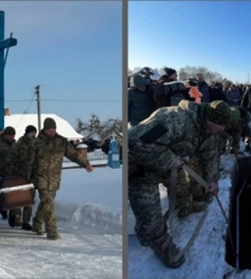 На Волині провели в останню дорогу Героя Олександра Хомича 