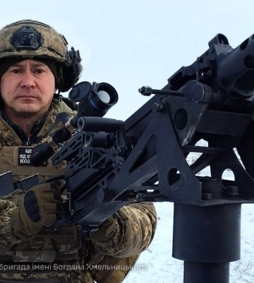 На Одещині 16 січня захисник неба знищив кулеметним вогнем третій дрон на своєму рахунку
