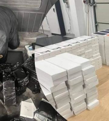 На границе изъяли технику Apple на 35 млн