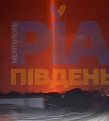 В Мелитополе подстанция устроила «лазерное шоу» - полный блэкаут на ВОТ Запорожской области (фото, видео)