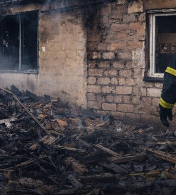 У Нерубайському на місці пожежі знайшли тіло чоловіка